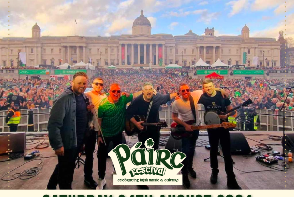 Bible Code Sundays play Páirc Festival on Saturday 25th August taking place at the New Irish Centre, Kings Heath, Birmingham.